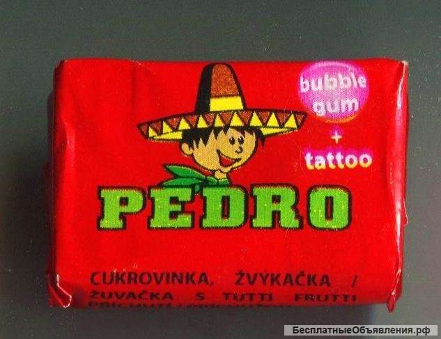 Жвачку Pedro