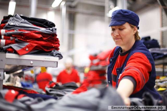 Упаковщик на склад одежды