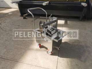 Пресс-тележка для творога и сыра на 100 литров