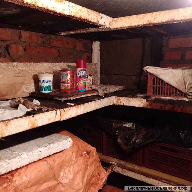 Кабинка в овощехранилище