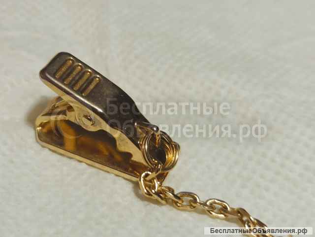 Зажим с цепочкой для аксессуаров, мало б/у