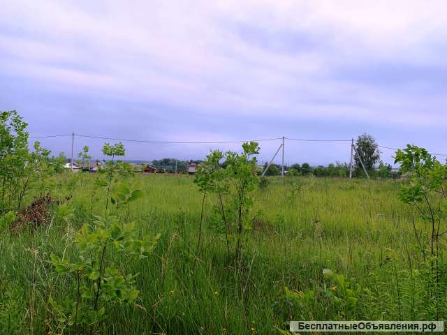 Участок в экологически чистом районе 3-5 км от р. Ока.