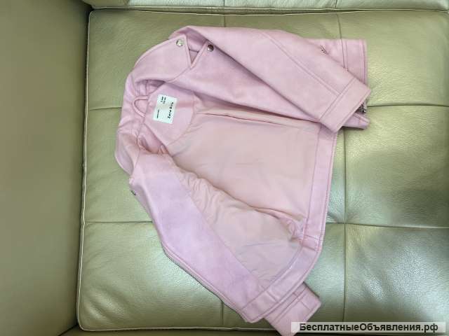 Детская кожаная куртка Zara