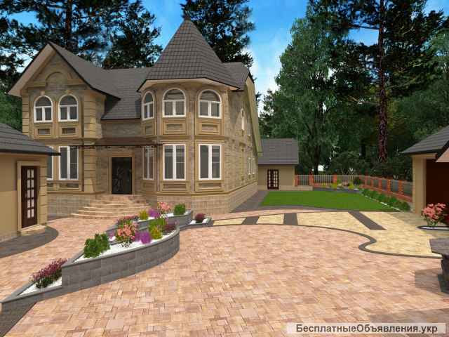 Ландшафтний дизайн присадибної ділянки