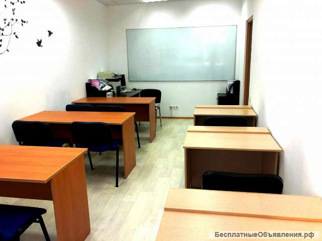 Аренда помещения (учебного класса) аудитории от 10 м2 до 100 м2