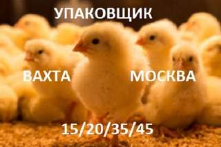Упаковщик Вахта 15/20/35/45 Москва