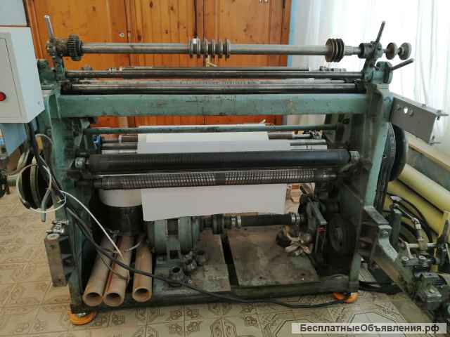 Бабинорезка для перемотки и порезки гибких материалов