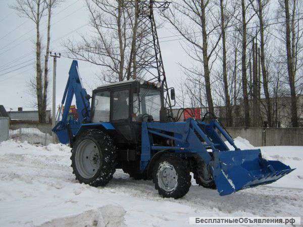 Услуги экскаватора и автогрейдера-Уборка снега