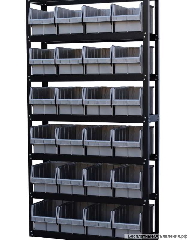 Стеллаж для склада. Мебель для дома. хранение крепежа и запчастей