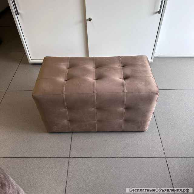 Банкетка из велюра