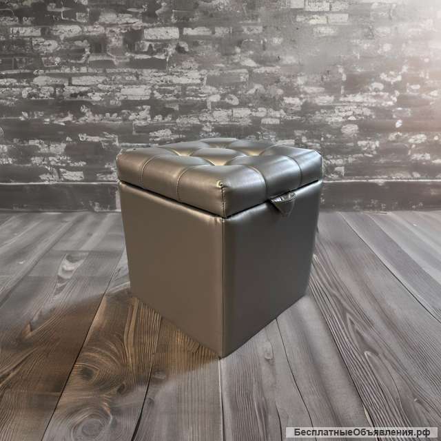 Пуф "Квадро" с ящиком