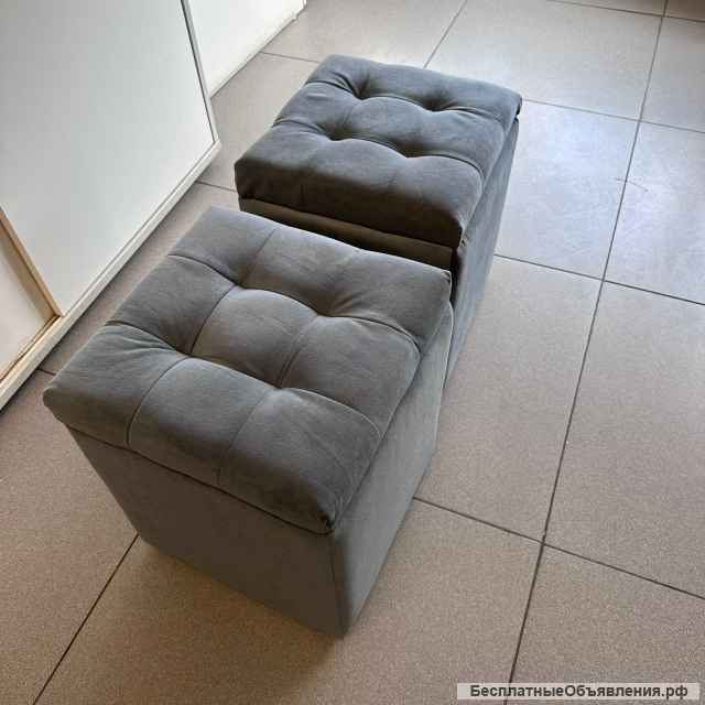 Комплект пуфиков "Квадро"