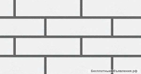 Силикатный кирпич. Цвет Белый.