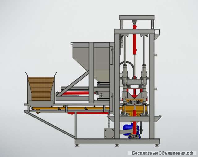 Вибропресс StarkTechModel3 для производства плитки