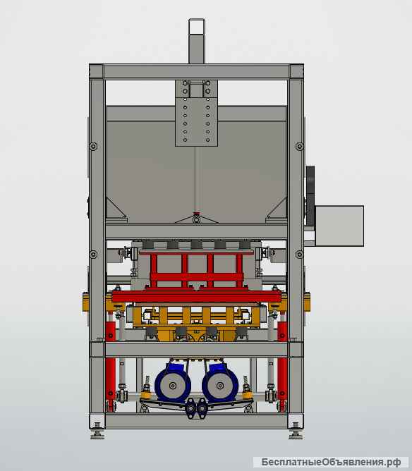 Вибропресс StarkTechModel3 для производства плитки