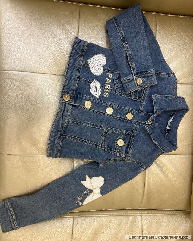 Детская джинсовая куртка Paesaggino