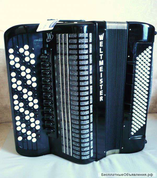 Новый баян Weltmeister Romance 874 Германия-Италия 2014г.в.