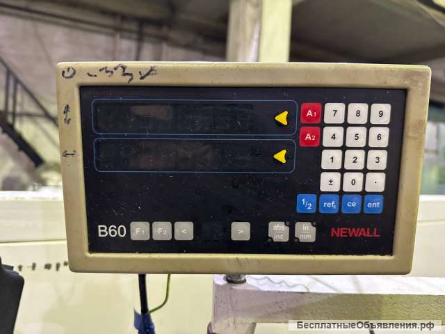 Токарный станок с УЦИ, РМЦ 1500 мм, САСТА са550с150ф1