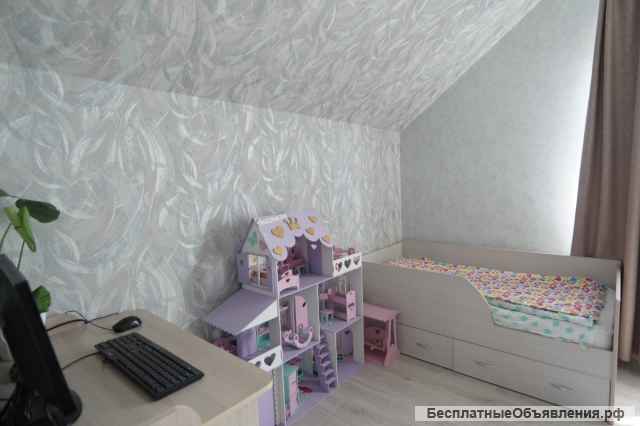 Двухэтажный дом с газом и ремонтом