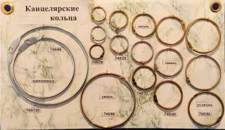 Спиральные кольца для ключей и брелоков, кольца-карабины, полукольца и кольца на нагрузку