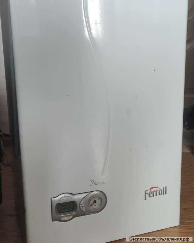 Настенный газовый котел Ferroli неисправный