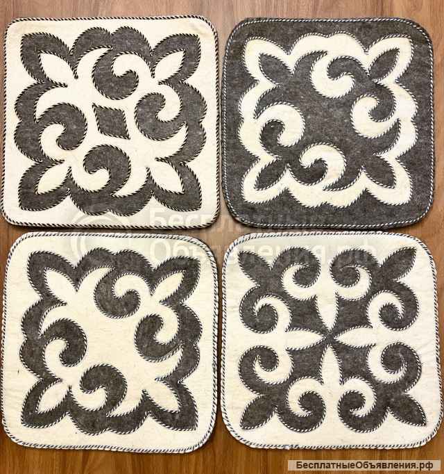 Сидушка, подушка, подстилка, коврик из войлока