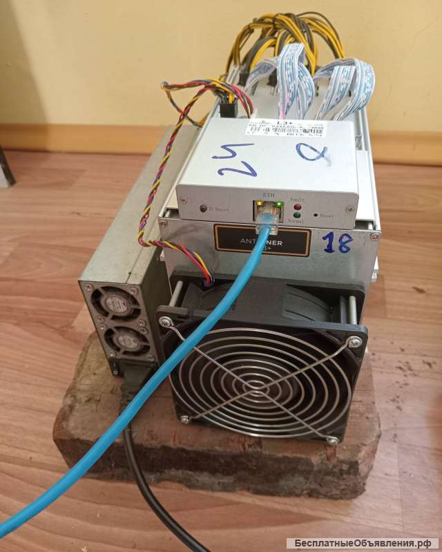 Асик майнер L3+ 660 Вт