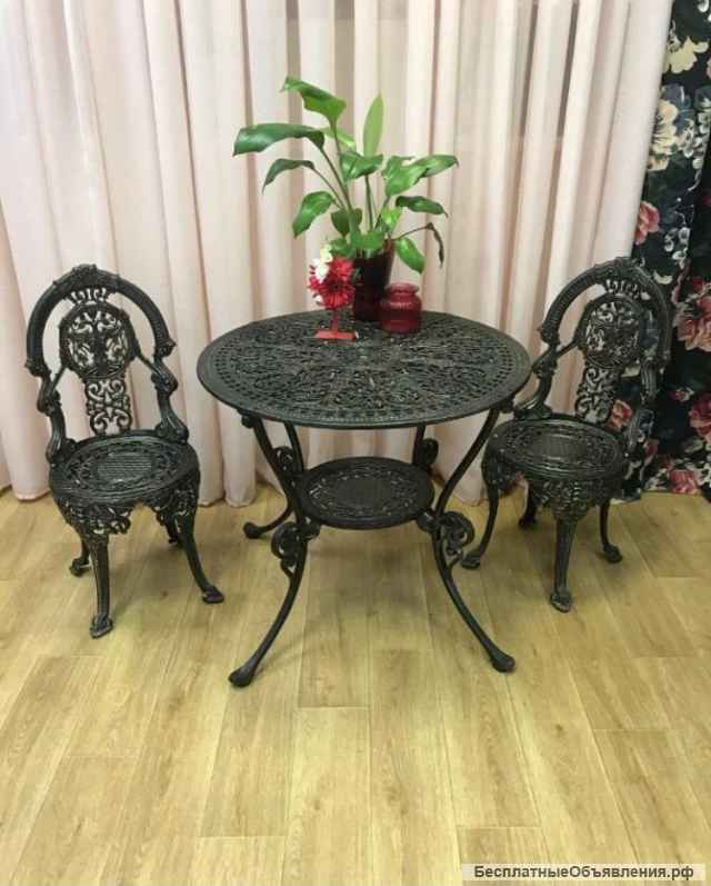 Стул художественный из чугуна