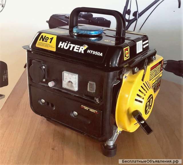 Генератор бензиновый HUTER HT950A