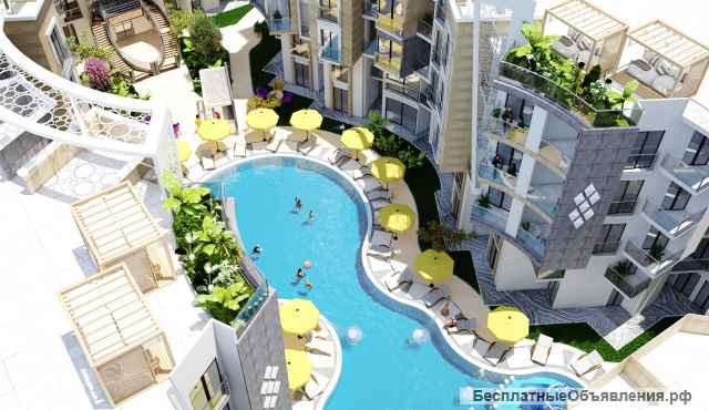 Студии, 1-2-3-комнатные квартиры в Хургаде (Египет)