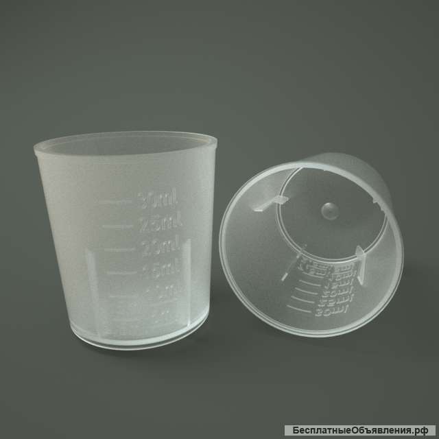 Пластиковые мерные стаканчики от компании "Полипак" - точные измерения и надежность