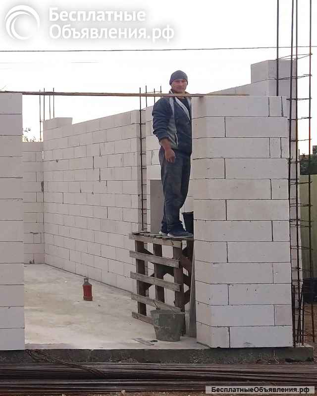 Кладка газобетонна