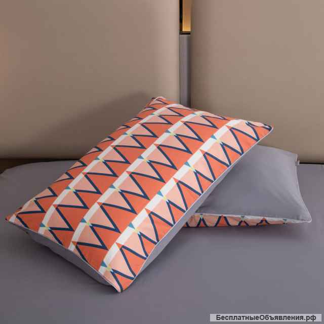 Комплект постельного белья Сатин Элитный CPL047 2 спальный 4 наволочки