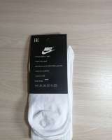 Качественные белые высокие носки Nike