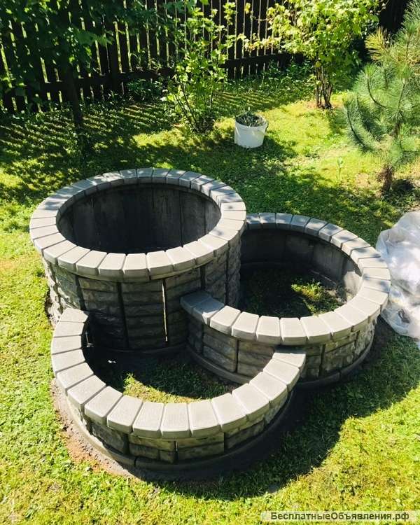 Трехъярусная клумба «Башня М3». Сергиев Посад