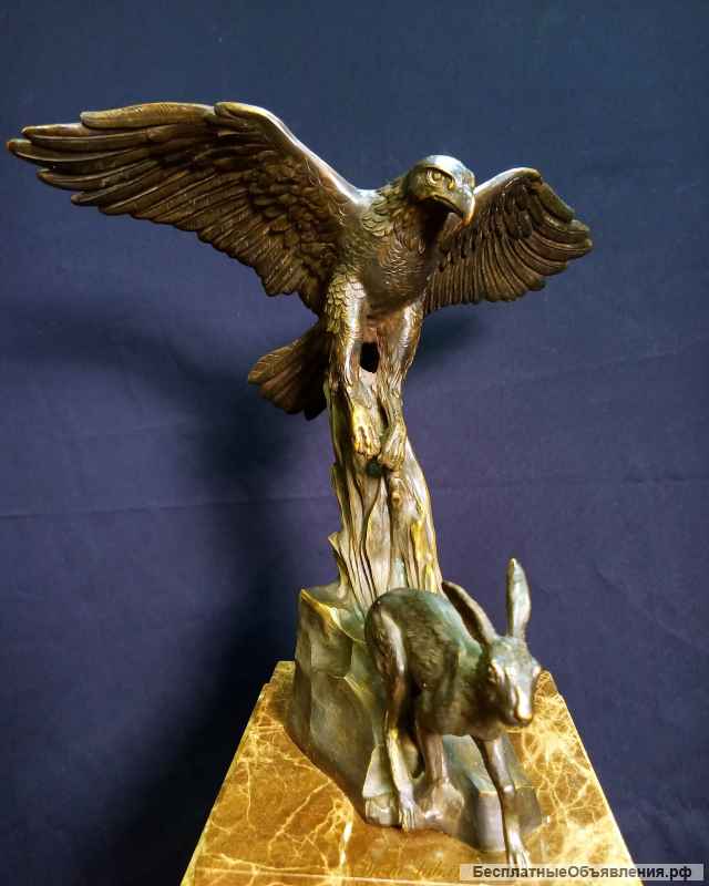 Часы каминные Орёл