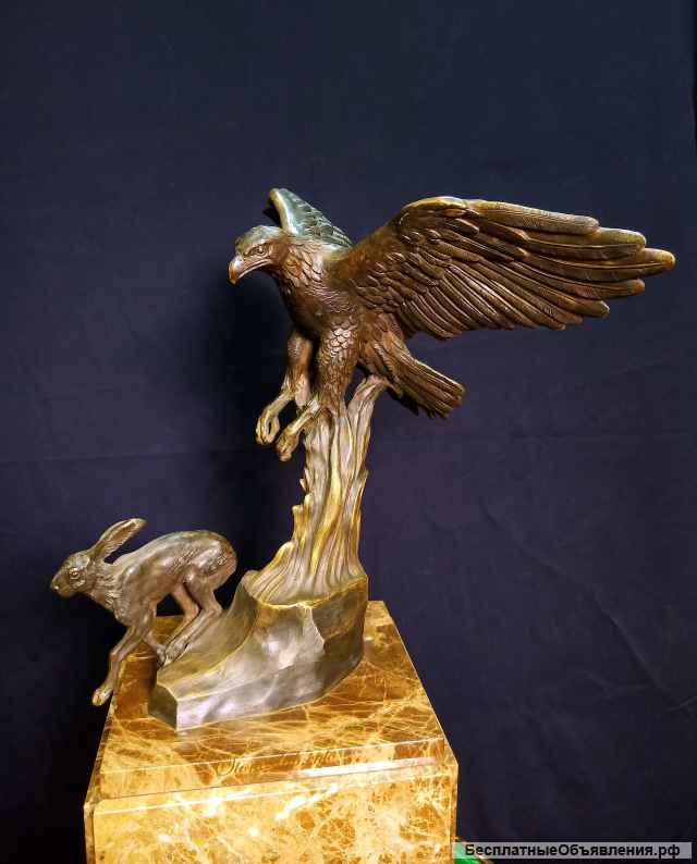 Часы каминные Орёл