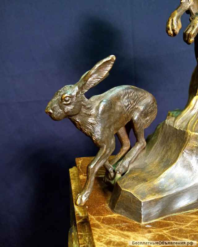 Часы каминные Орёл