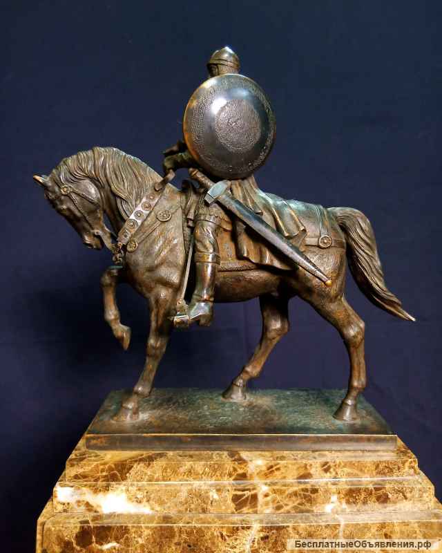 Часы каминные Юрий Долгорукий