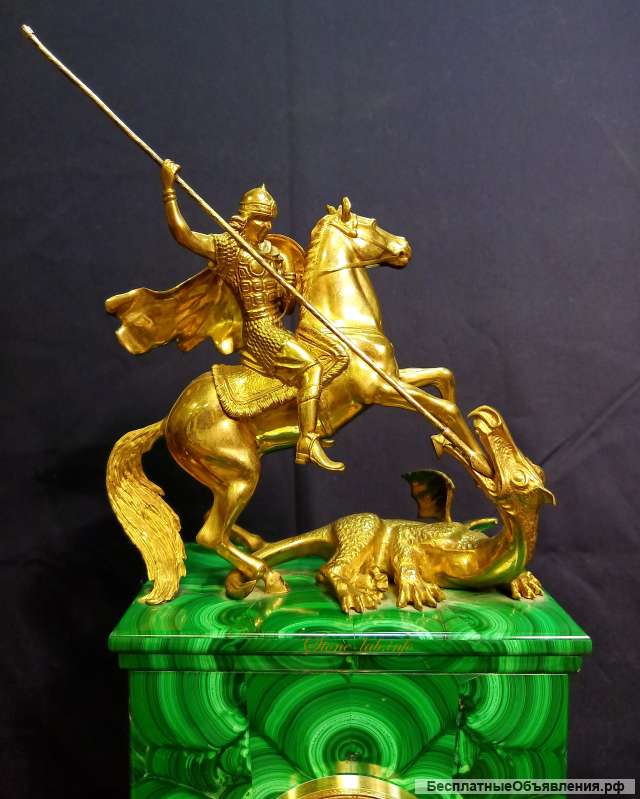 Часы настольные Георгий Победоносец