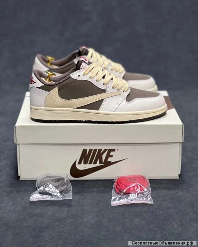 Кроссовки Air Jordan 1 Low Olive