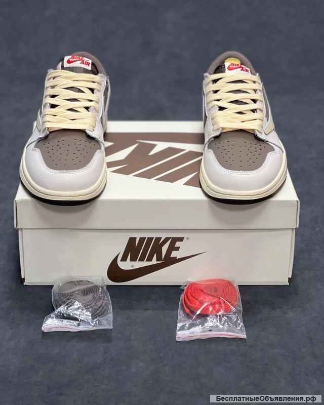 Кроссовки Air Jordan 1 Low Olive