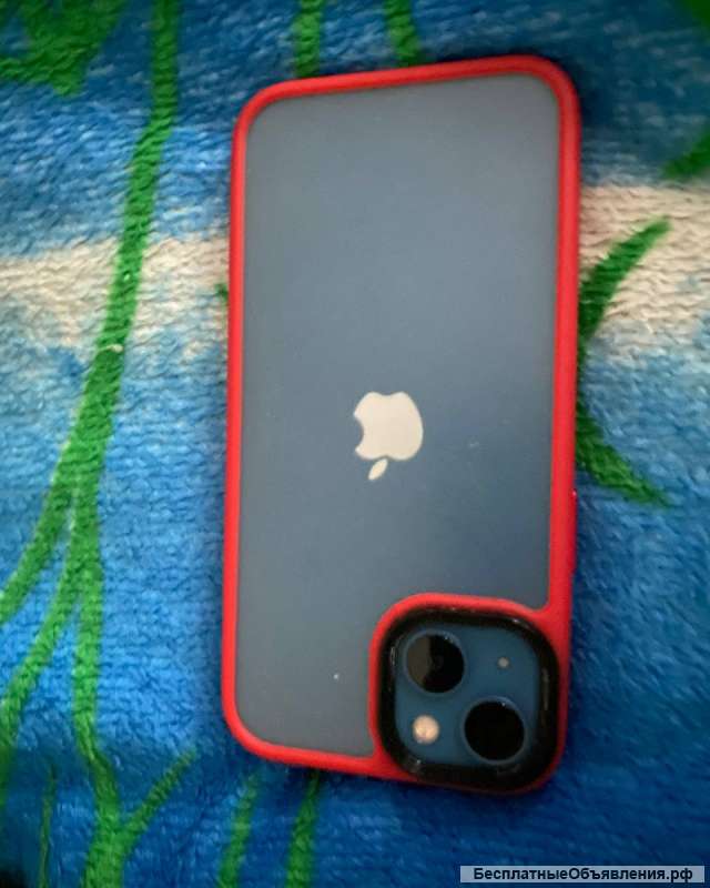 Был найден айфон 13 синего цвета ищу владельца