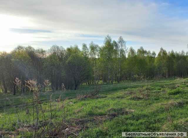 16 Га с лесом. Рядом река. Кфх