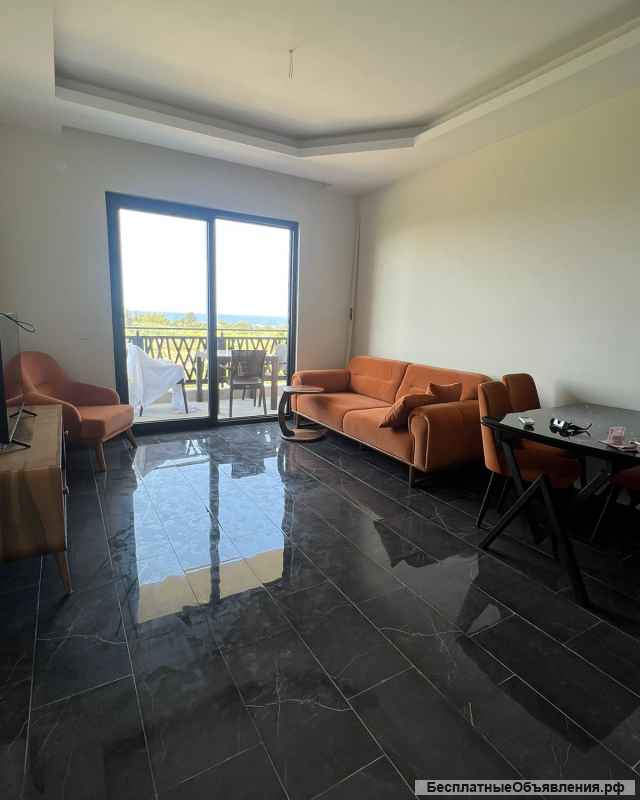 Квартира площадью 48 кв.м., Каргиджак, Алания, Турция