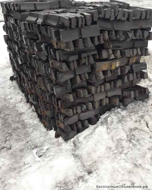 Колодка тормозная Б/У