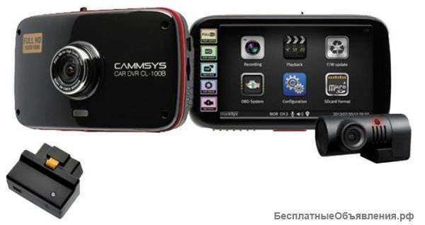 Видеорегистратор blacksys cl-100b 2ch gps