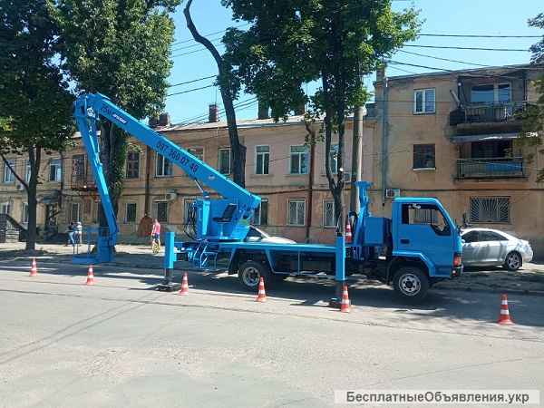 Аренда услуги заказать автовышка 25 метров