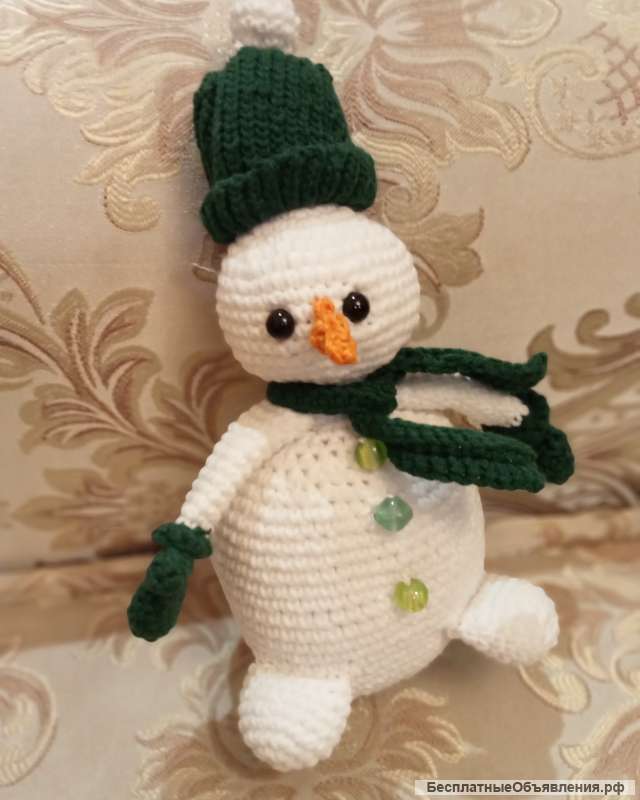 Мягкая вязанная игрушка