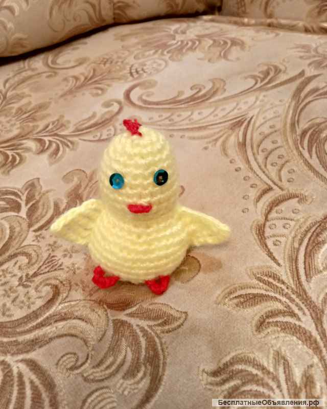 Мягкая вязанная игрушка